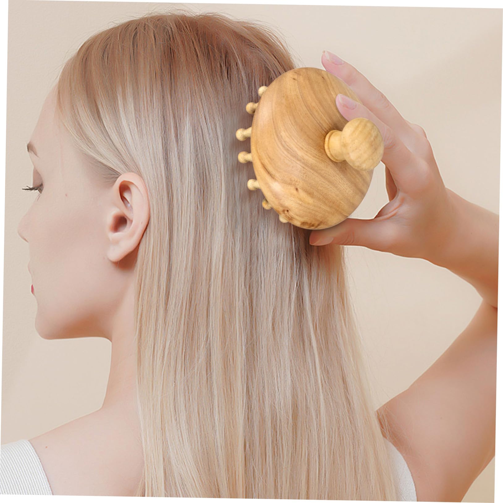 Amazon.com: Healeved Wooden Scalp Massager for Brushes Stimulation