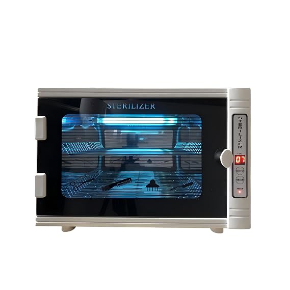 معقمات أدوات الأظافر Uv 12l آلة الأوتوكلاف للإضاءة للمختبرات والصالونات والمنزل