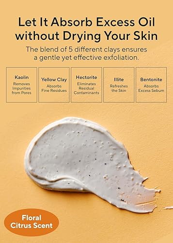 Miniatura 5 de AROMATICA Glow Vita Facial Scrub Orange & Neroli 5.1 fl oz - Limpiador doble, revitaliza tu piel con exfoliante facial vegano con infusión de