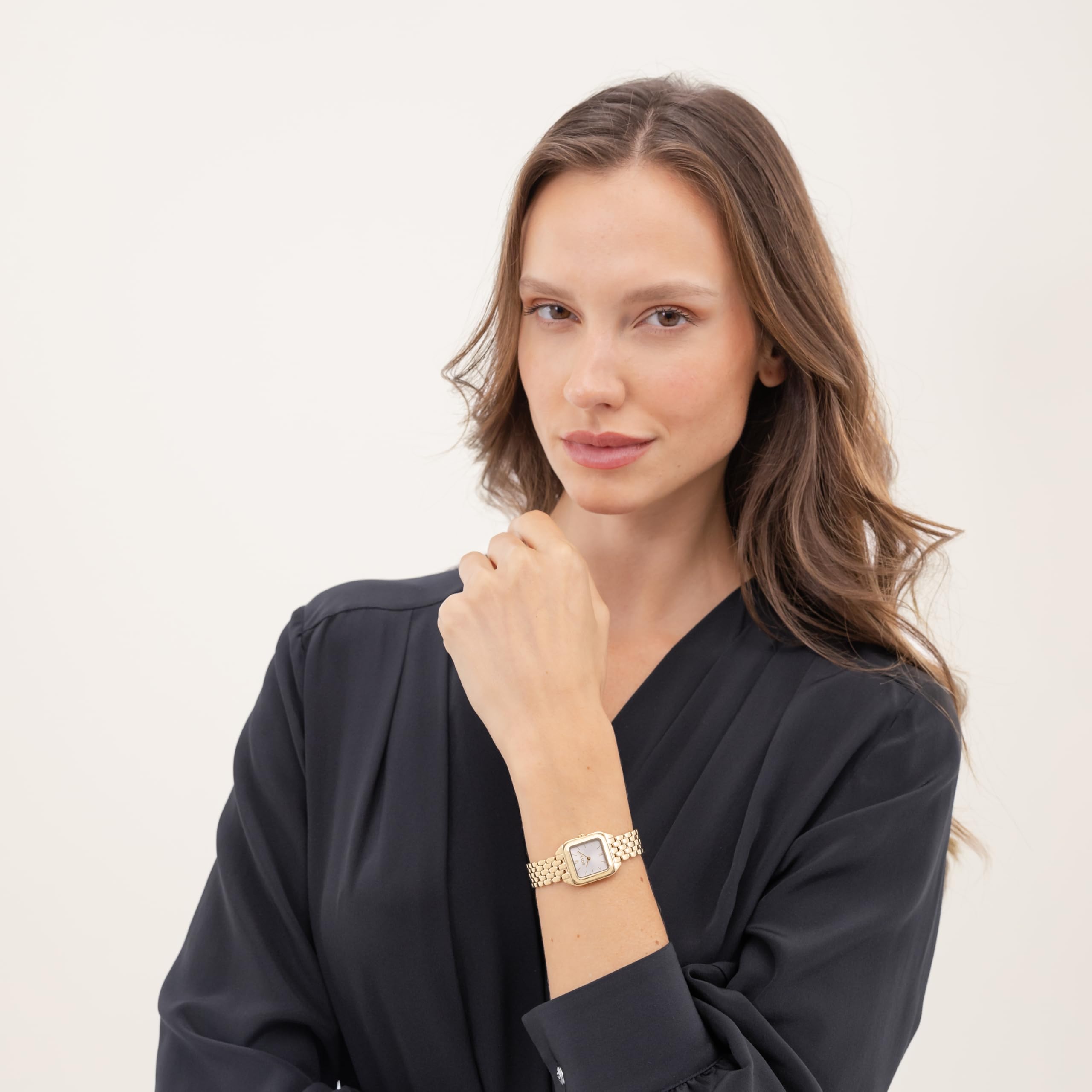 BOSS Zwei-Zeiger-Quarzwerk-Uhr für Damen Kollektion MAE Petite mit Edelstahlarmband – Erhältlich in Silber, Gold oder Bicolor