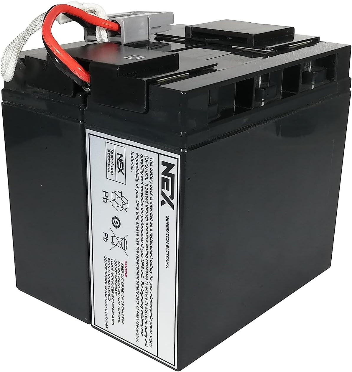 Amazon.com: RBC7-NEX, UPS Battery Replacement Cartridge #7, Compatible ...