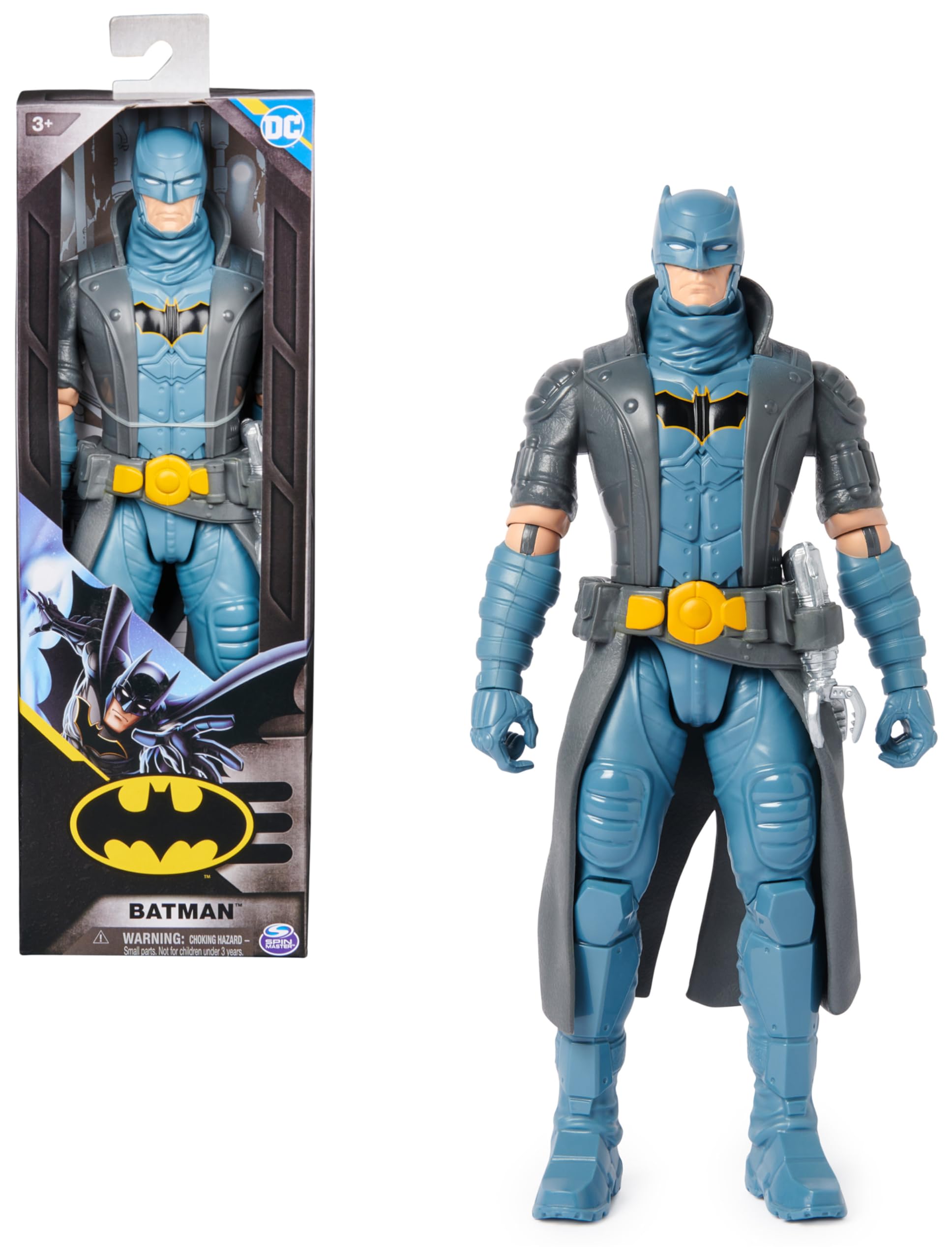 BATMAN - DC COMICS - Muñeco Batman Articulado Coleccionable de 30 cm - 6069259 - Juguete Niños 3 Años +