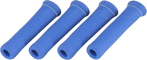 Miniatura 8 de Design Engineering 010602 Protect-A-Wire Kit de manguitos de 8 cilindros plateado para cubrir y proteger los cables de bujías