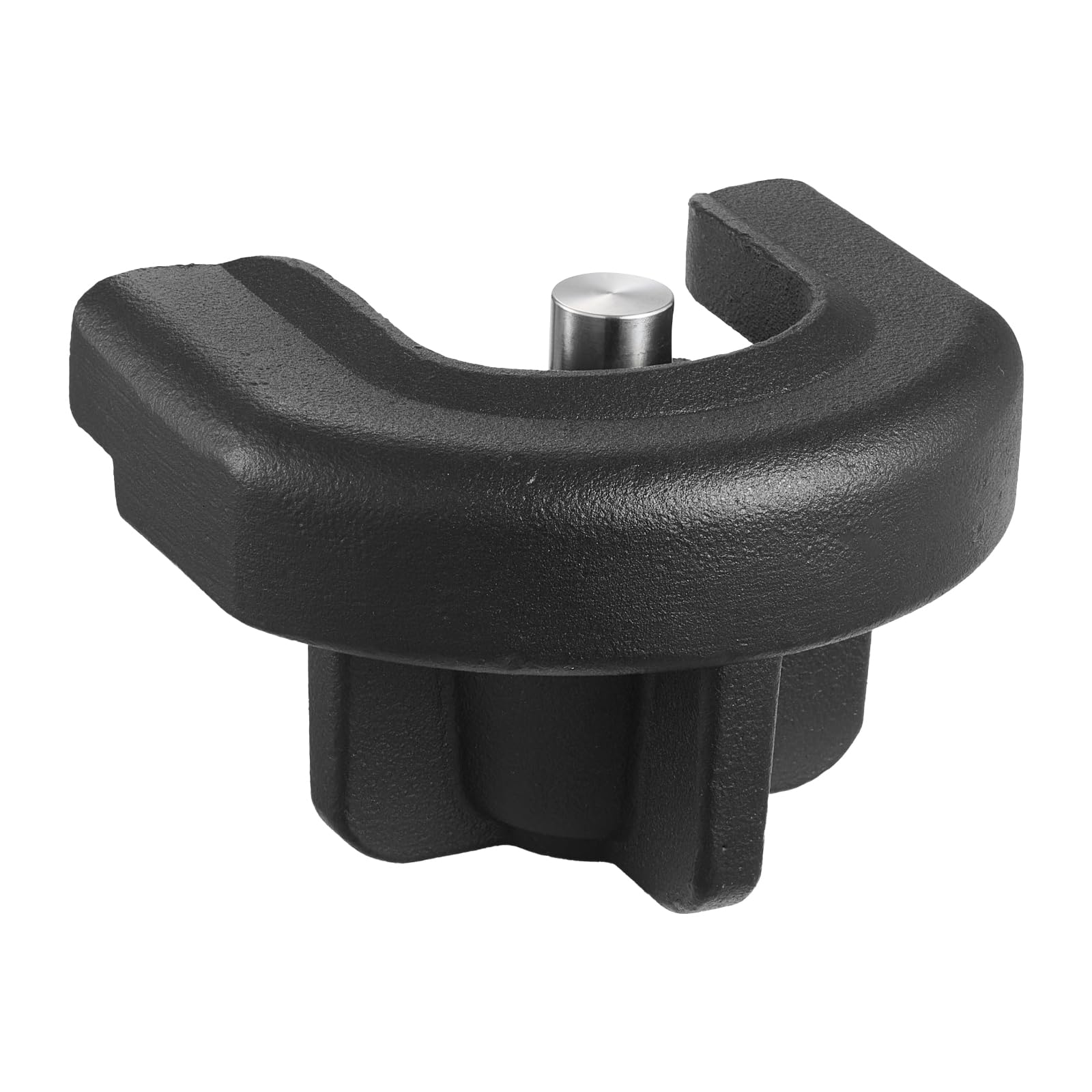 VEVOR Candado para Enganche de Remolque, para Acopladores de 5,08 cm, con 3 Llaves, Resistente a la Palanca y a los Impactos, Apto para Autocaravanas, Barcos, Vehículos Todoterreno y Remolques