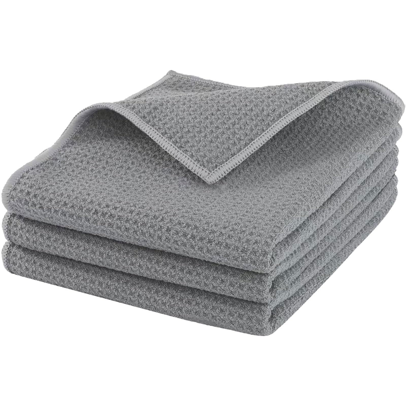 Beelvtifl Microfiber Gym Towels 3 Pack, Quick-Drying Yoga Towels for Sport, Workout Equipment, Home and Gym, 16 Inches x 27.5 Inches