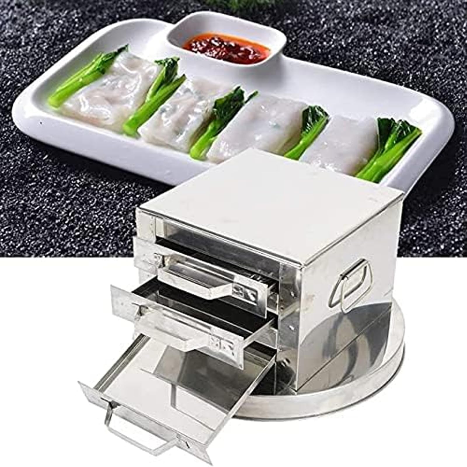 Machine à rouleaux de riz pour animer vos repas en salle à manger en famille