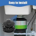 75257 Kitchen Aid Magnetic Stopper, for Insinkerator Garbage Disposal 75052, 74094, 74052, 74275, ABS Plastic