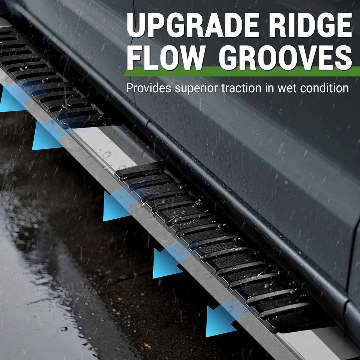 6" Running Boards Compatible with 2019-2024 Dodge Ram 1500 Classic Body Style Crew Cab, Chrome Mirror Stainless Steel Side Steps Rails Nerf Bars for Truck (Only for Classic Body Style)