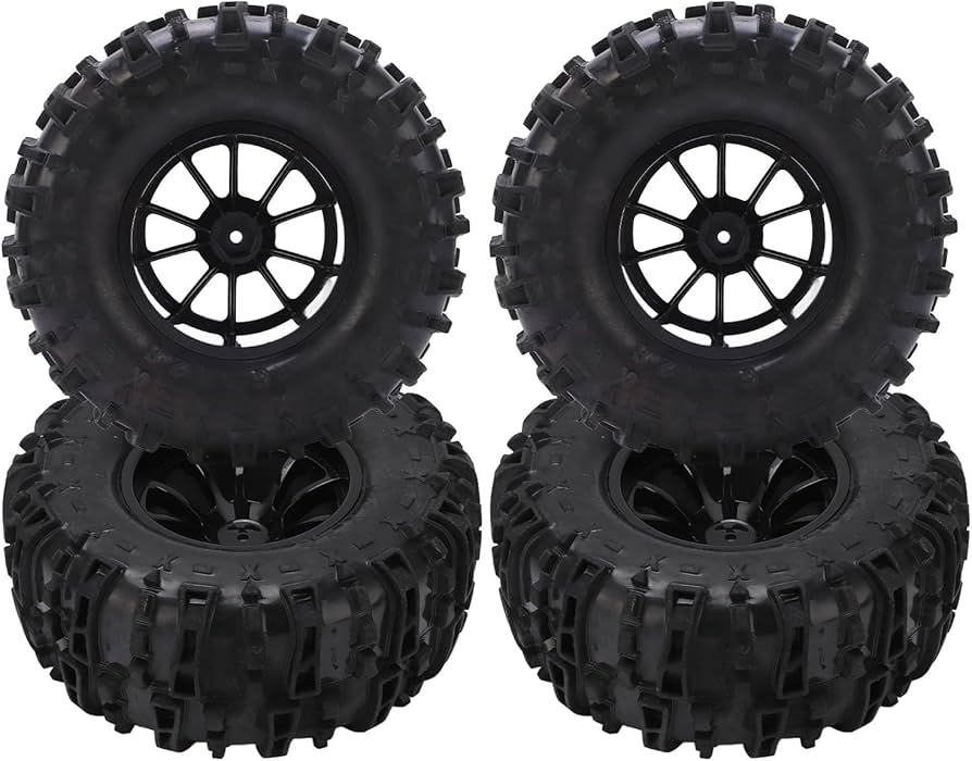 シルバー金具 ☆ロッシ LST モンスタートラック 1/8用 タイヤ