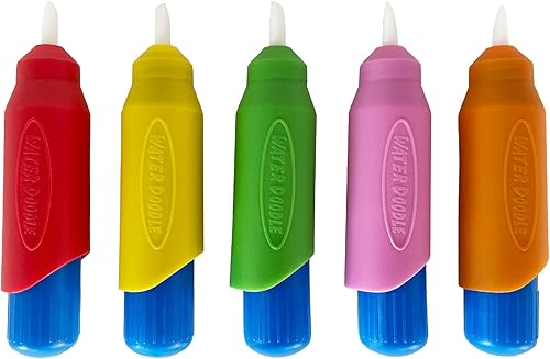 Kanga Toys - Juego de 5 pinceles de agua multicolor, para pintar con pinceles de agua, bolígrafos Wow de repuesto para libros de dibujo o tapetes disponible en Yaxa Peru