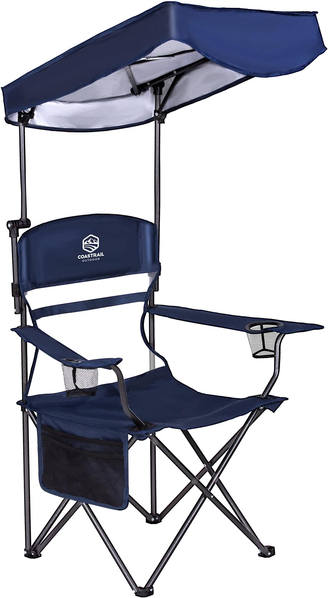 Sun Shade Folding Camp Chair