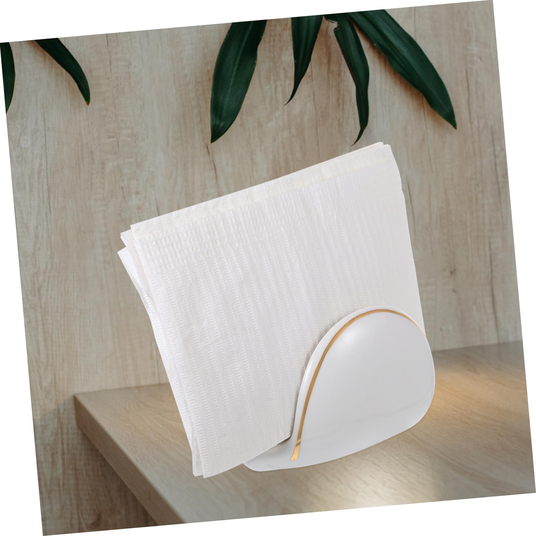 PRETYZOOM 3piezas Soporte De Servilletas Cerámico Para Mesa Dispensador Vertical De Servilletas Para Restaurantes Cafés y Eventos