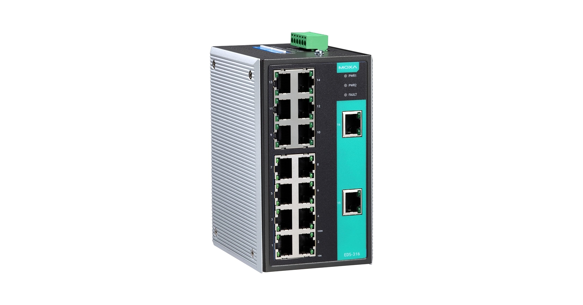 イーサネットスイッチングハブ　EDS-316 Amazon.com: MOXA EDS-316 - 16 Ports Unmanaged Ethernet
