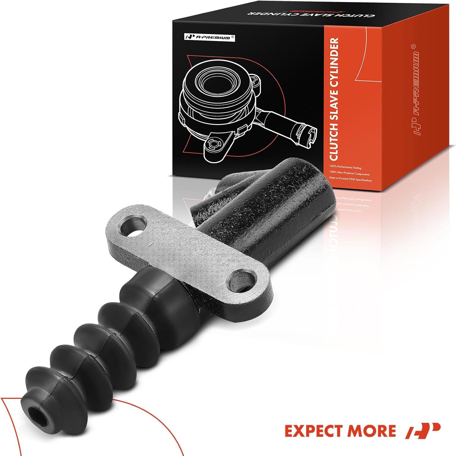 A-Premium Clutch Slave Cylinder Compatible with Mazda MX-3 1992-1995, Protege 1990-2001, 323 1990-1994 & Kia Sephia 1994-1997, 1.5L 1.6L 1.8L, Replace# 0K20141920, 0K20141920A
