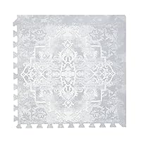 Vista 16 de Toddlekind Alfombra de Juego - Alfombra de Juego de Espuma Premium, 4 x 6 pies, Alfombra de Piso de 6 Azulejos de Espuma Extra Gruesa