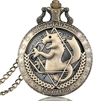 CokinkiDs Quartz Pocket Watch for Men - Planet Dial Necklace Gift