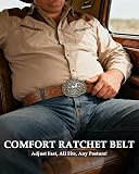 BELTROAD Cowboy Western Ratchet Belts – Western Ratchet Belt Buckle Revolution