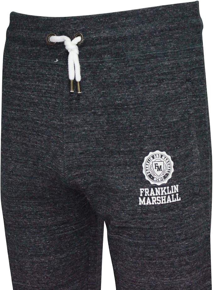 Franklin \u0026 Marshall MVA142 Tuta Man da uomo con cappuccio Tuta fumo Melange  : Amazon.it: Moda