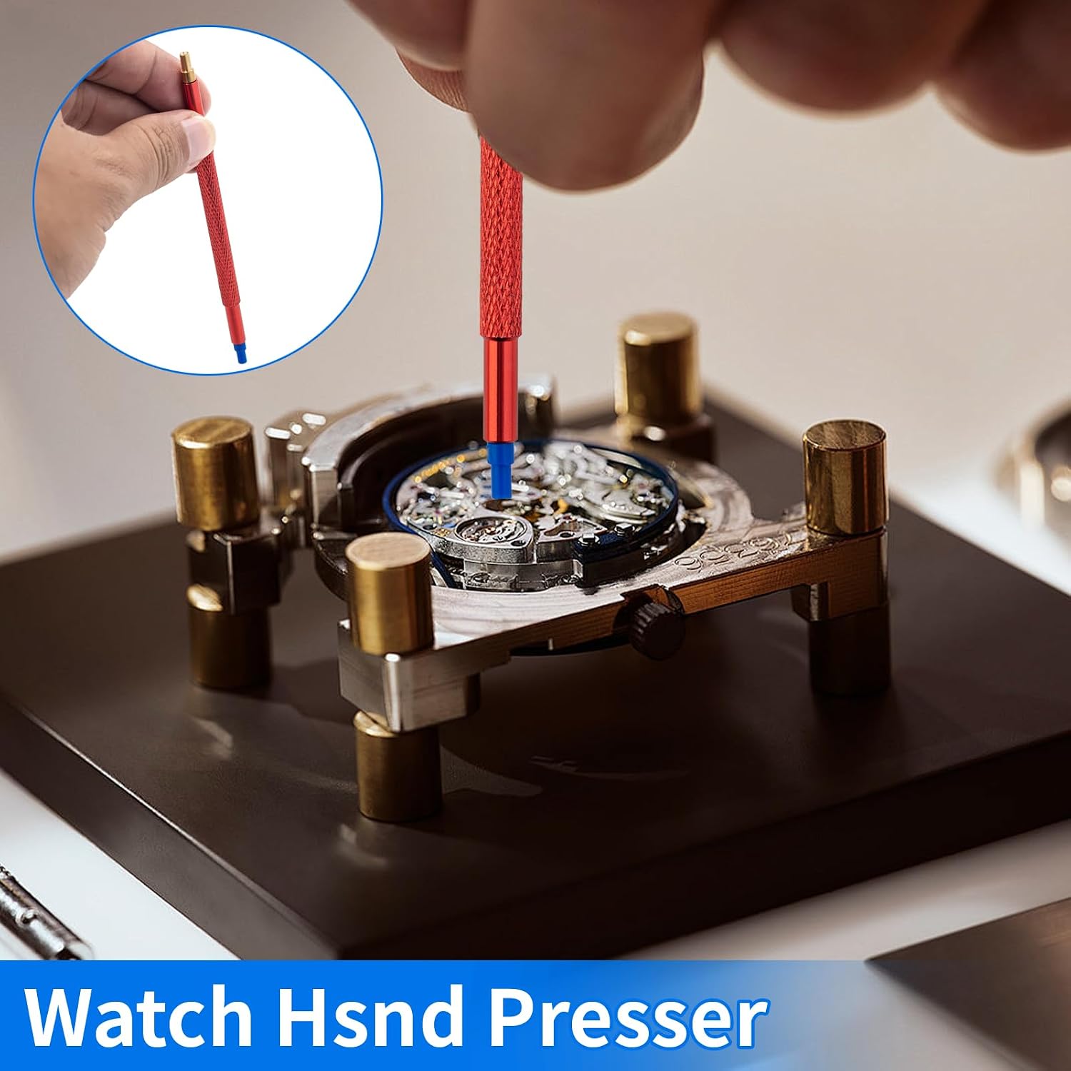 5Pcs Watch Hands Repair Tool Kit, Watchmakers Wristwatch Setting