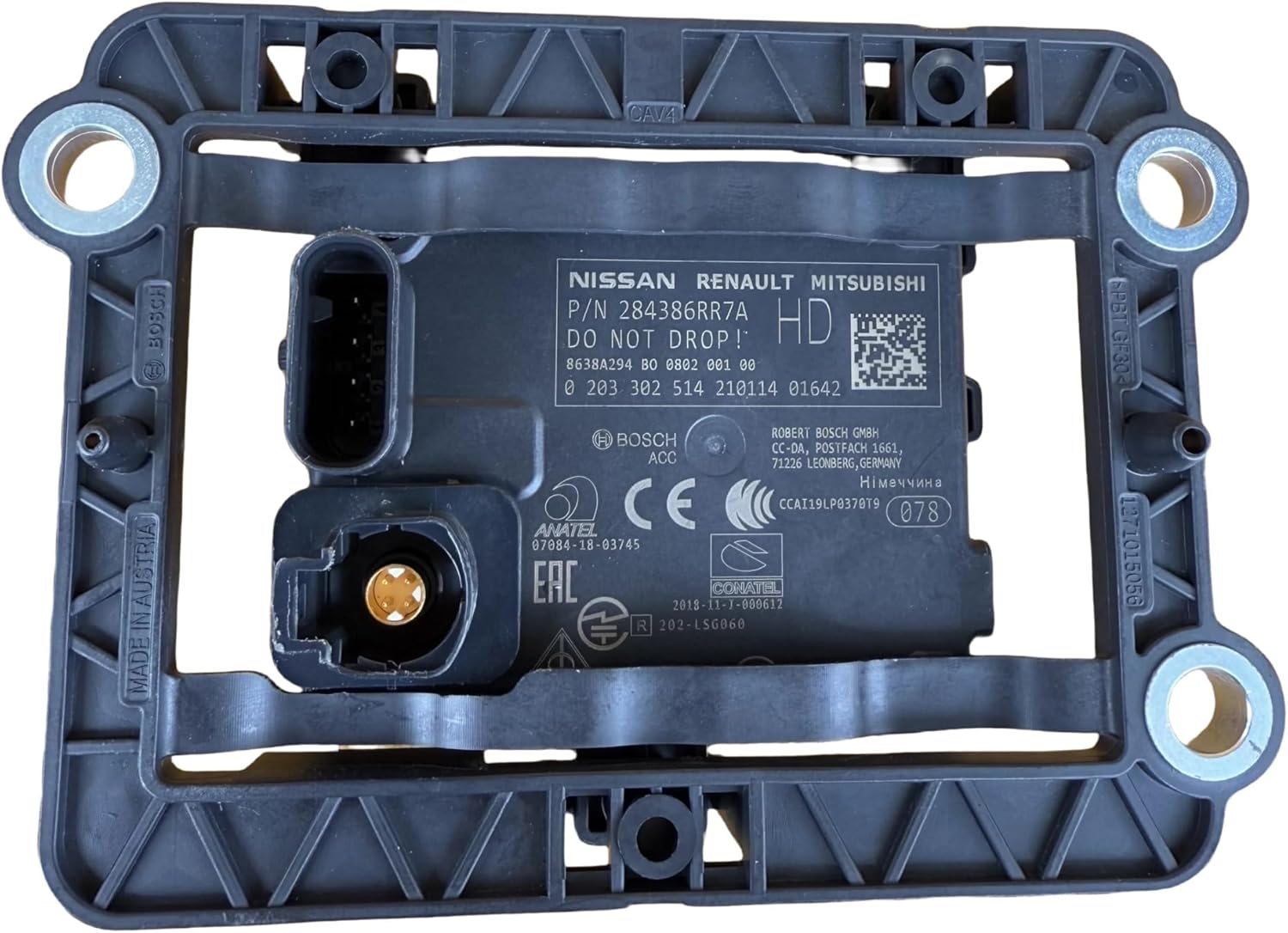 ACC Radar Sensor Fit For 2021-2024 Nissan Rogue Front Cruise Distance Radar Sensor 28438-6RR7A 284386RR7A Easy Installation