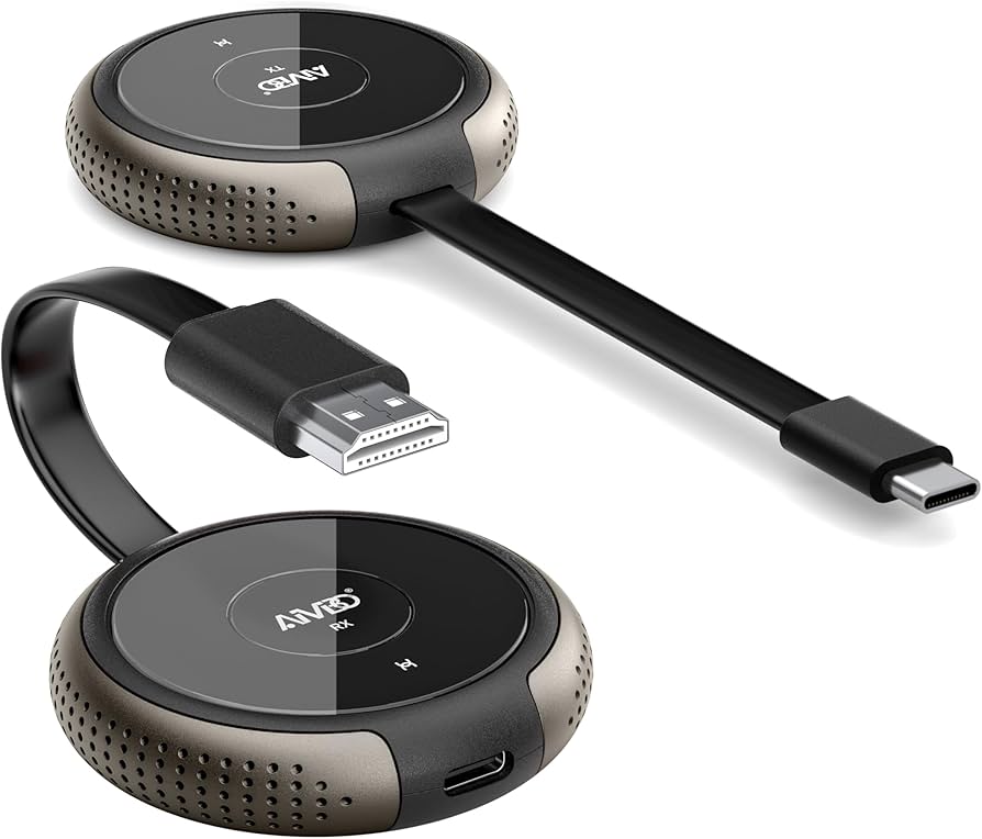 Amazon | AIMIBO ワイヤレスHDMI USB-C送信機とHDMI受信機セット 2.4