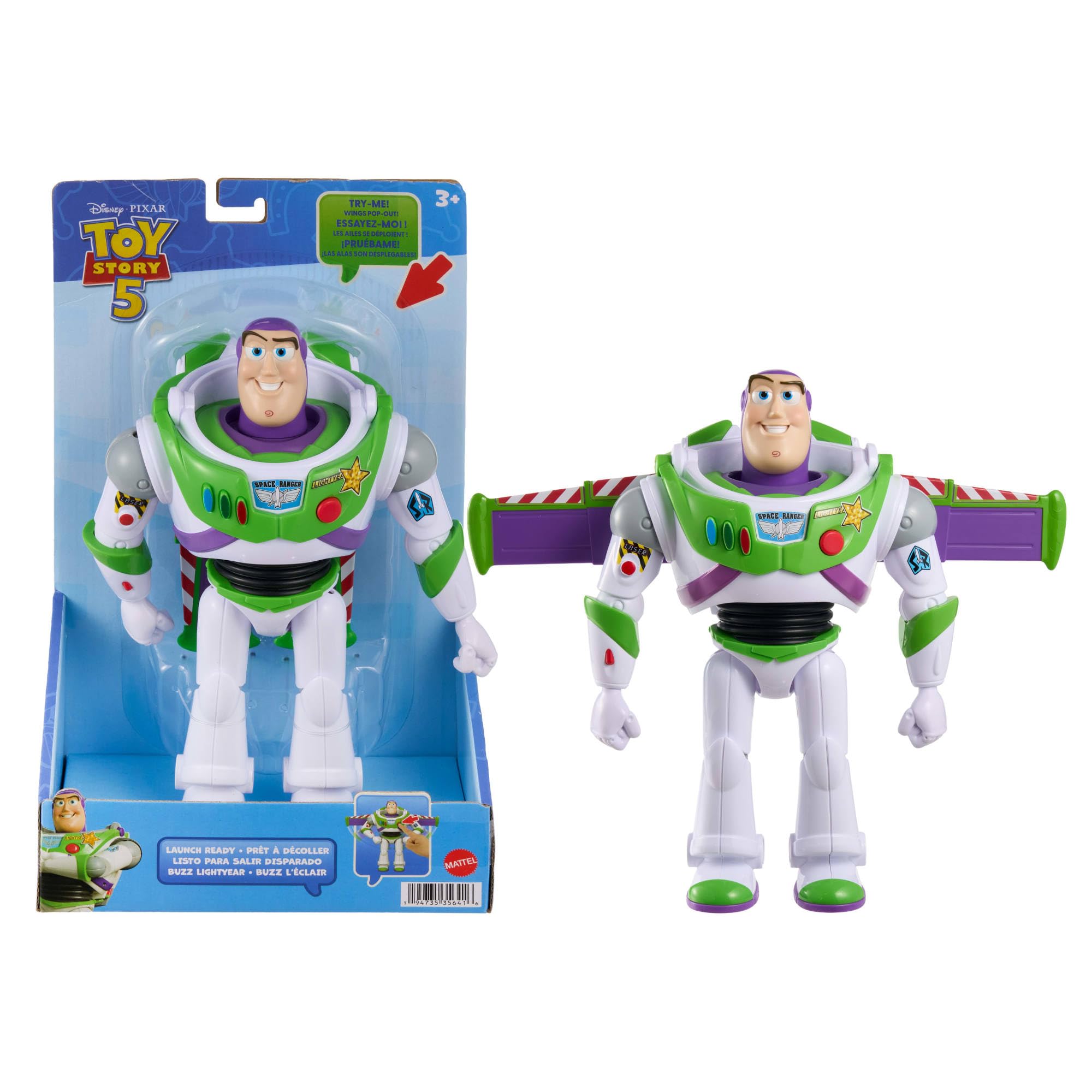 ​Mattel Disney and Pixar Toy Story 5 Launch Ready Buzz Lightyear