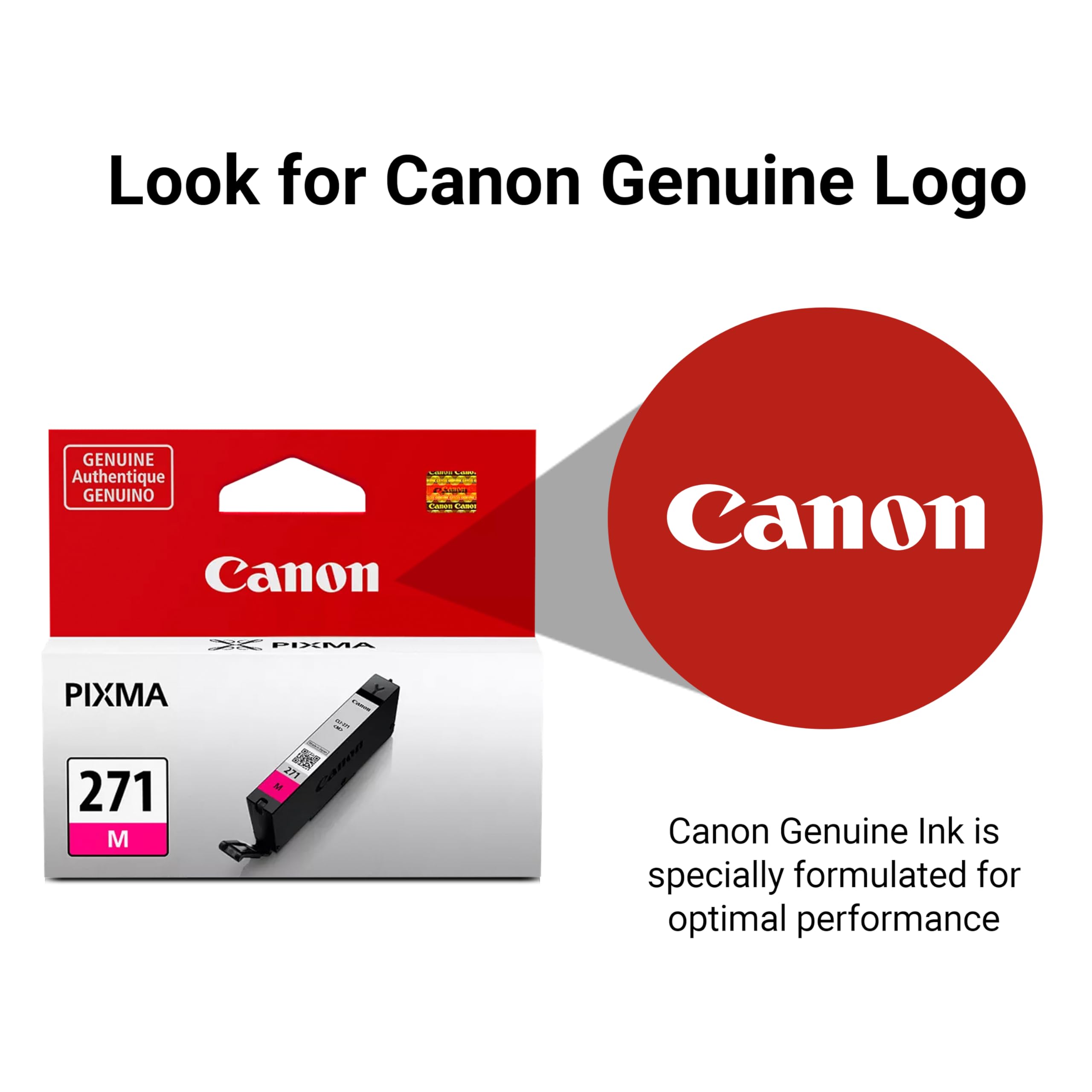 SHRINPMAN’s INK. Amazon.com: Canon CLI-271 Genuine Magenta Ink Tank