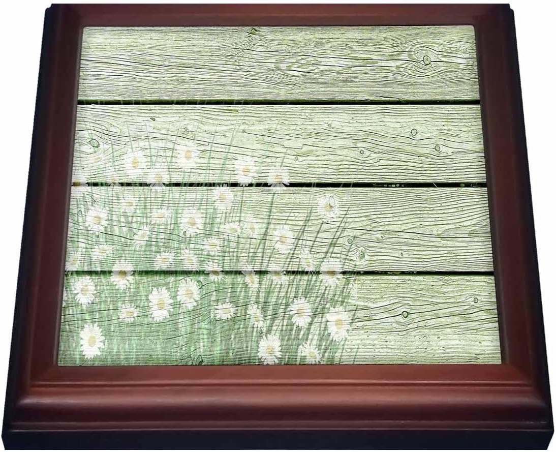 3dRose Trivet, 8 by 8-Inch, Brown