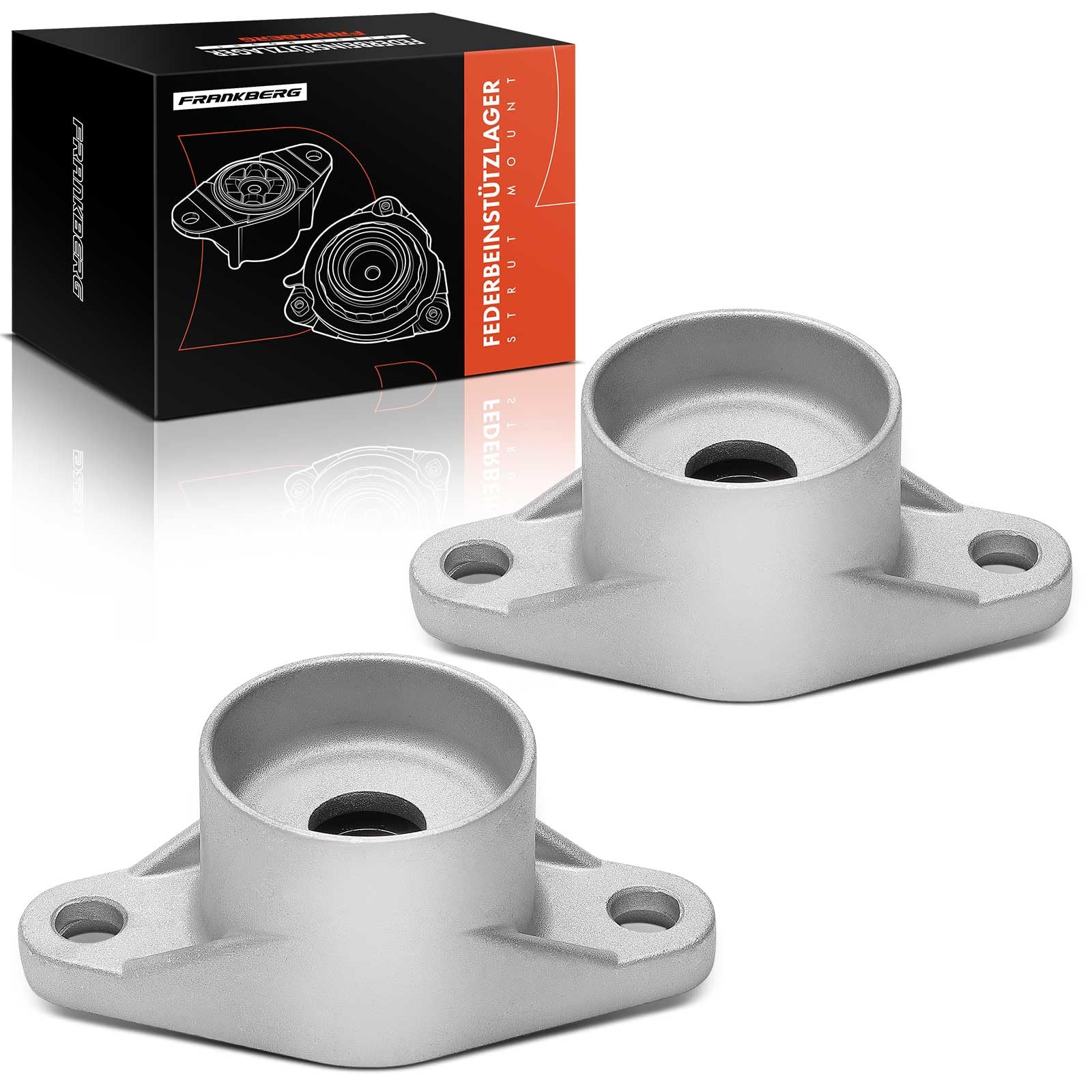 Frankberg 2x Cuscinetti a cupola Cuscinetto di supporto ammortizzatore Posteriore sinistro destro Compatibile con i30 FD i30 GD i30 Coupé i30 FD Cee'D JD Cee'D SW ED Pro Cee'D Hatchback Van JD SM5669