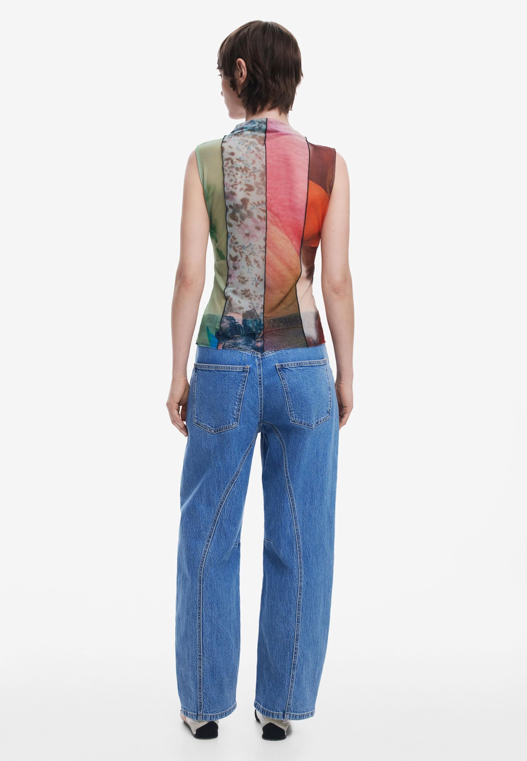 Desigual 25swtk87 T-Shirt Donna (Pacco da 1)