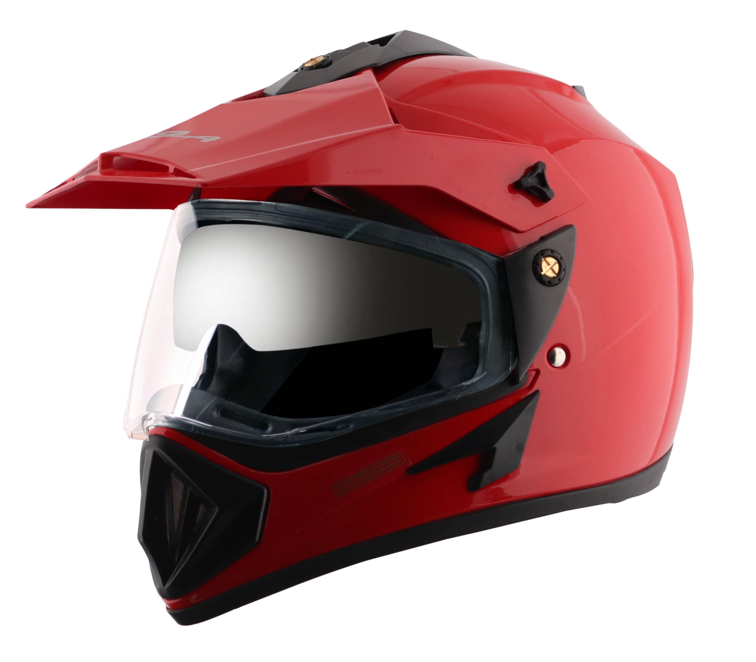 Vega Off Road D/V Red Helmet-M