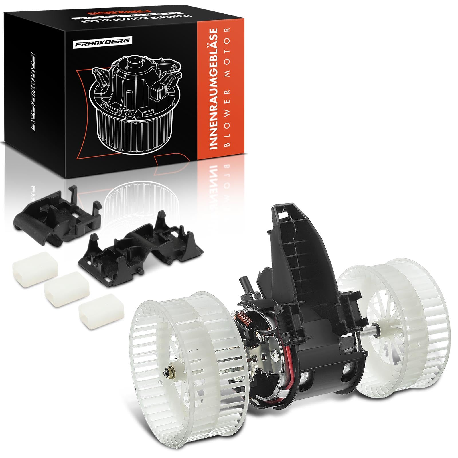 Frankberg Ventilador del calefactor motor del ventilador ventilador | Compatible con: Serie 6 Convertible E64, Serie 6 E63, Serie 5 E60, Serie 5 Touring E61
