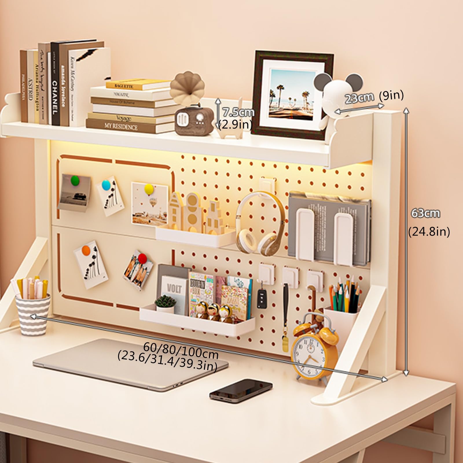 Amazon.com: WQOTHHZR Desktop Bookshelf Organizer with Clamp On