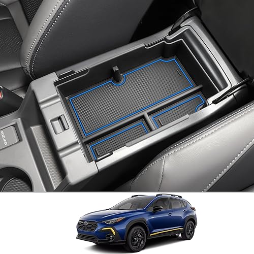 CDEFG Bandeja organizadora para consola central Impreza Crosstrek 2024 para Subaru ImprezaCrosstrek 2024, organizador de consola central, bandeja de