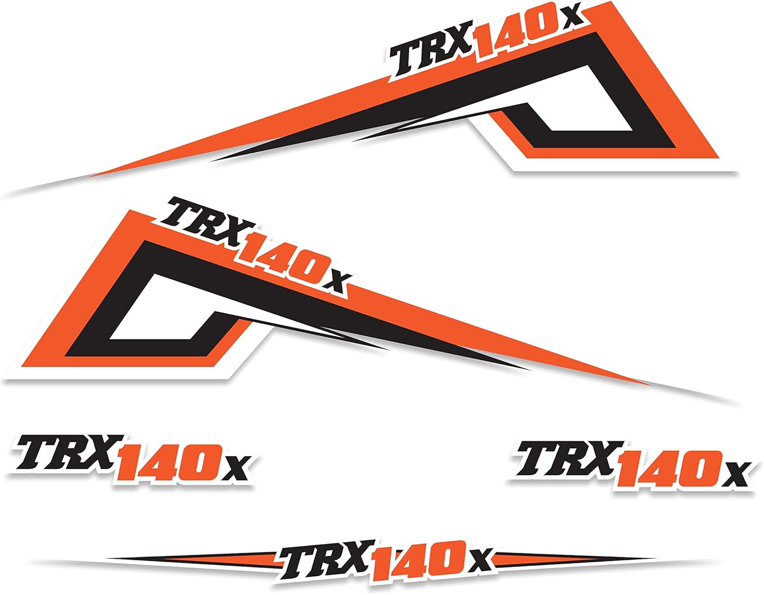 Premium Sharp Decal Graphics Kit fits Honda TRX70 Fourtrax Graphic Decal Kits - Assorted Colors