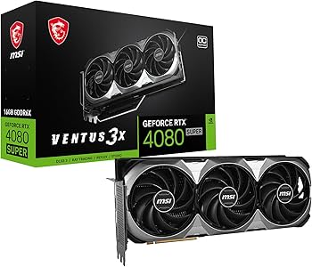 【新品未開封】MSI RTX4070 Ti SUPER VENTUS 3X OC Amazon.com: MSI Gaming RTX 4080 Super 16G Ventus 3X OC