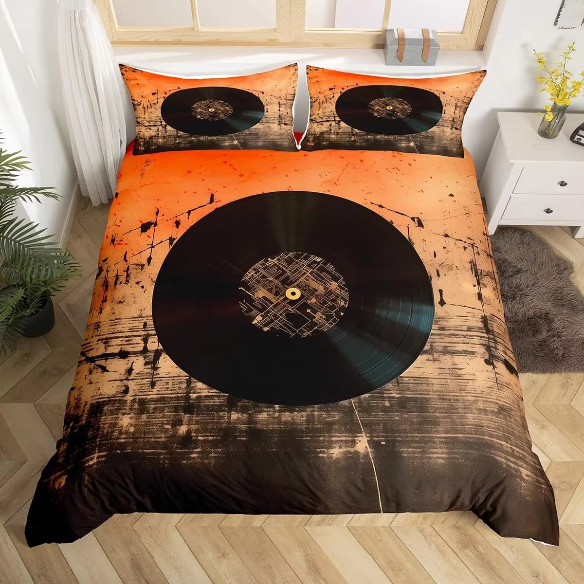 Parure de lit 220x240 en microfibre d'une douceur exceptionnelle pour lit 2 personnes