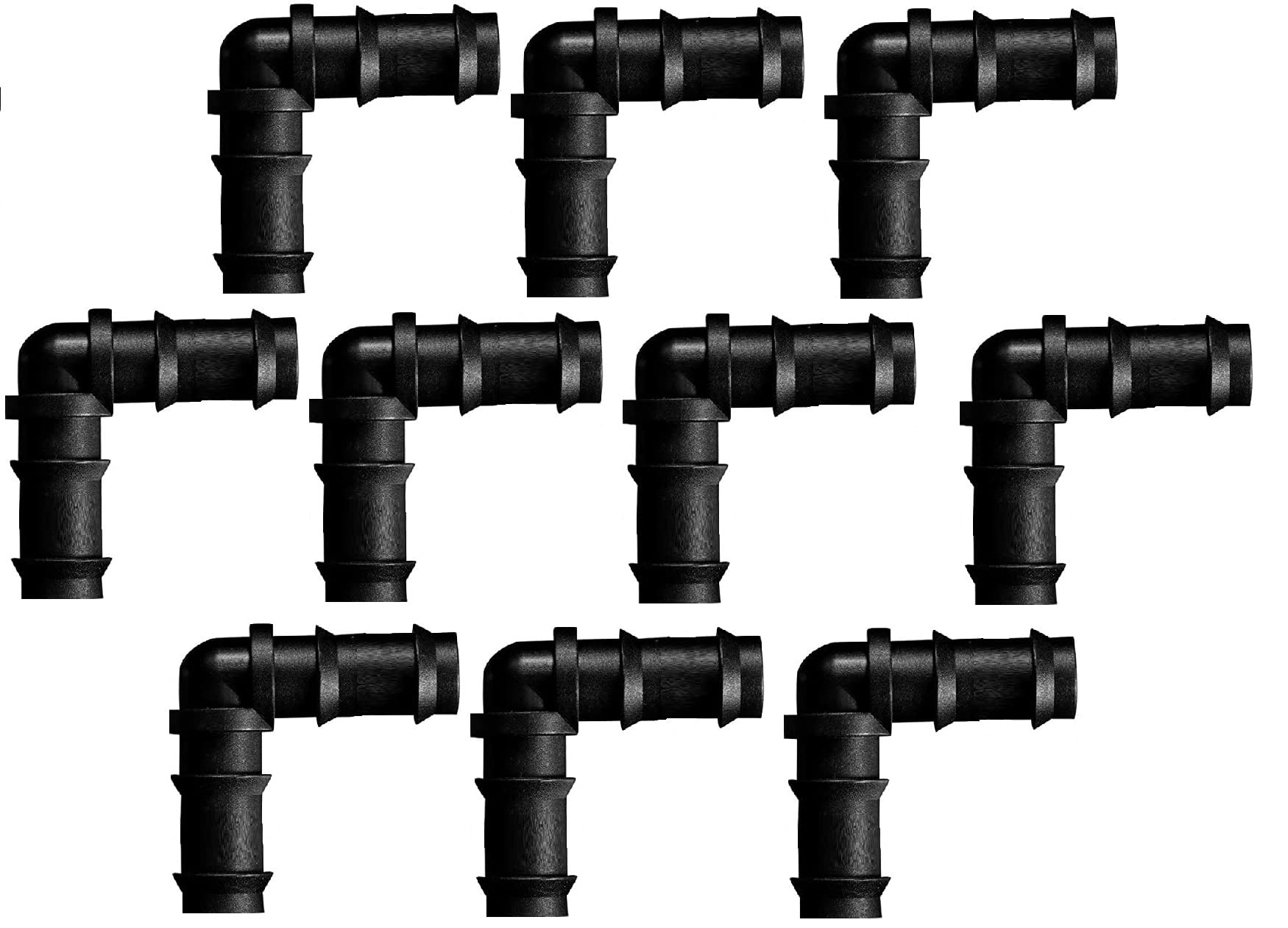 Kit Raccordi Irrigazione 16mm, Manicotto, Tee, Gancio, Gomito, Valvola, Giunta per Ala Gocciolante, Istallazione Facile (10)