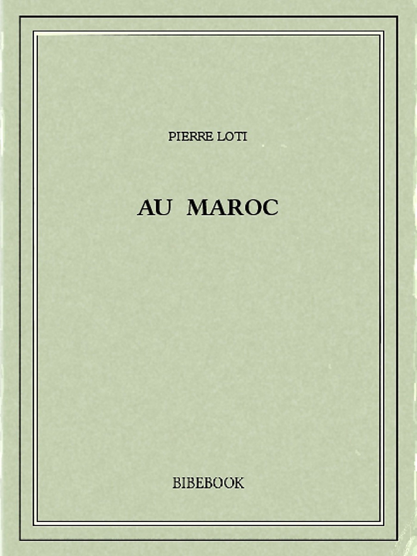 Au Maroc (French Edition)