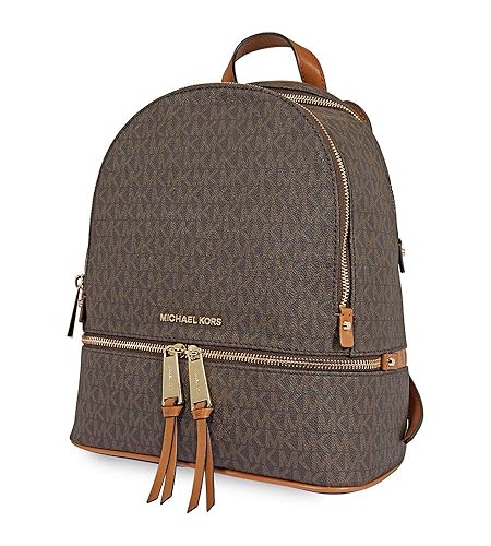 Michael Kors Damen Rhea Zip Rucksack - Braun (Brown)