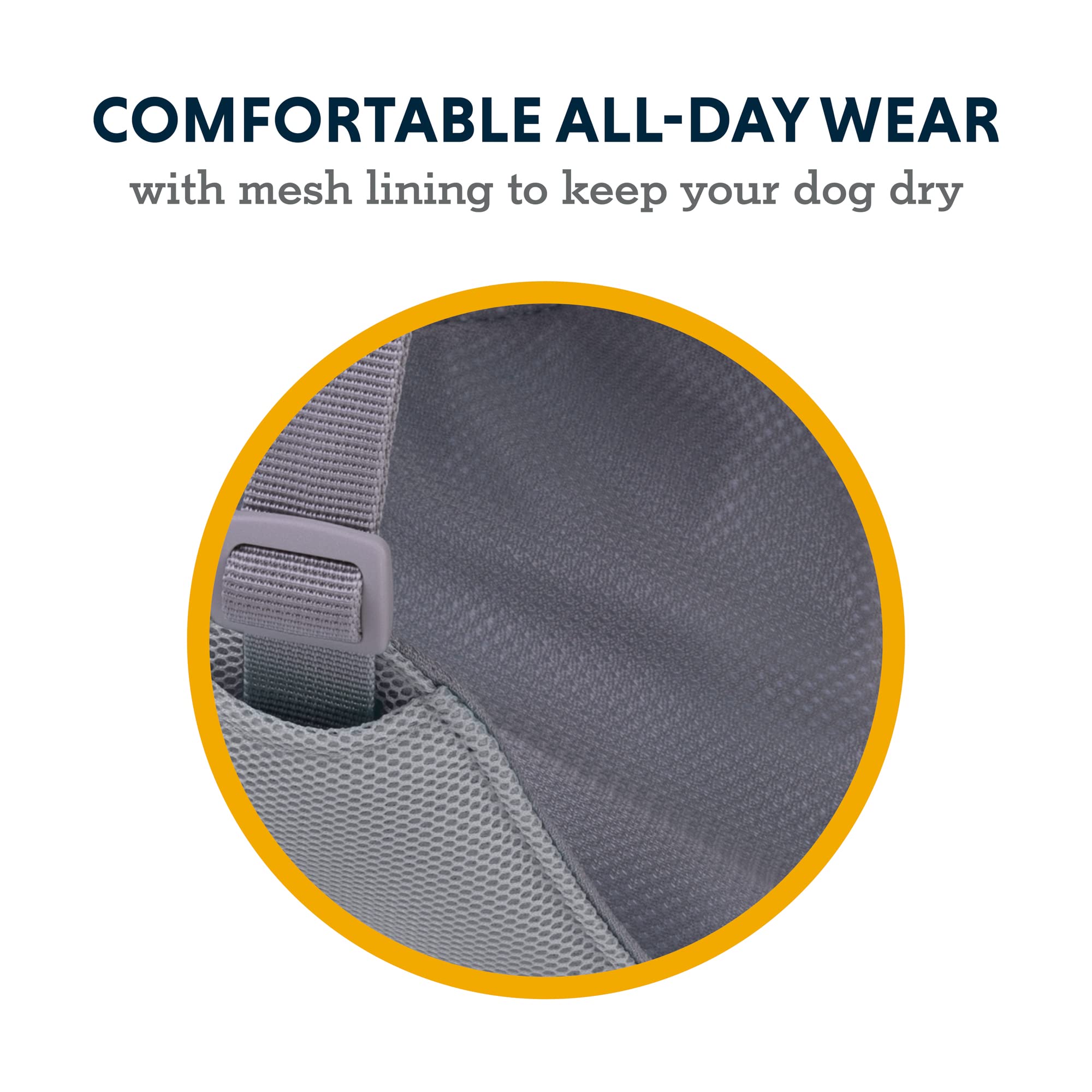 RUFFWEAR Swamp Cooler Dog Harness & Handle, Lightweight Walking Gear Keeps Pets Cool in Hot Weather, Fully Adjustable - Image 4