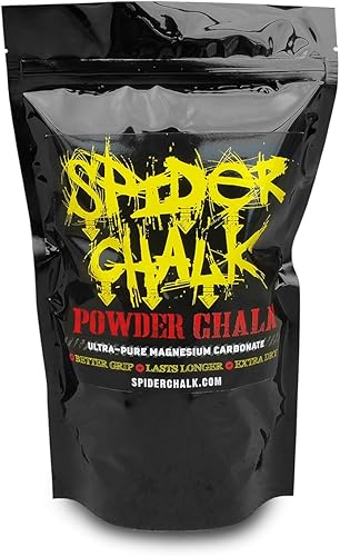 Spider Chalk Tiza en polvo, polvo de grado de laboratorio, tiza de gimnasio a granel para levantamiento de pesas, levantamiento de potencia y