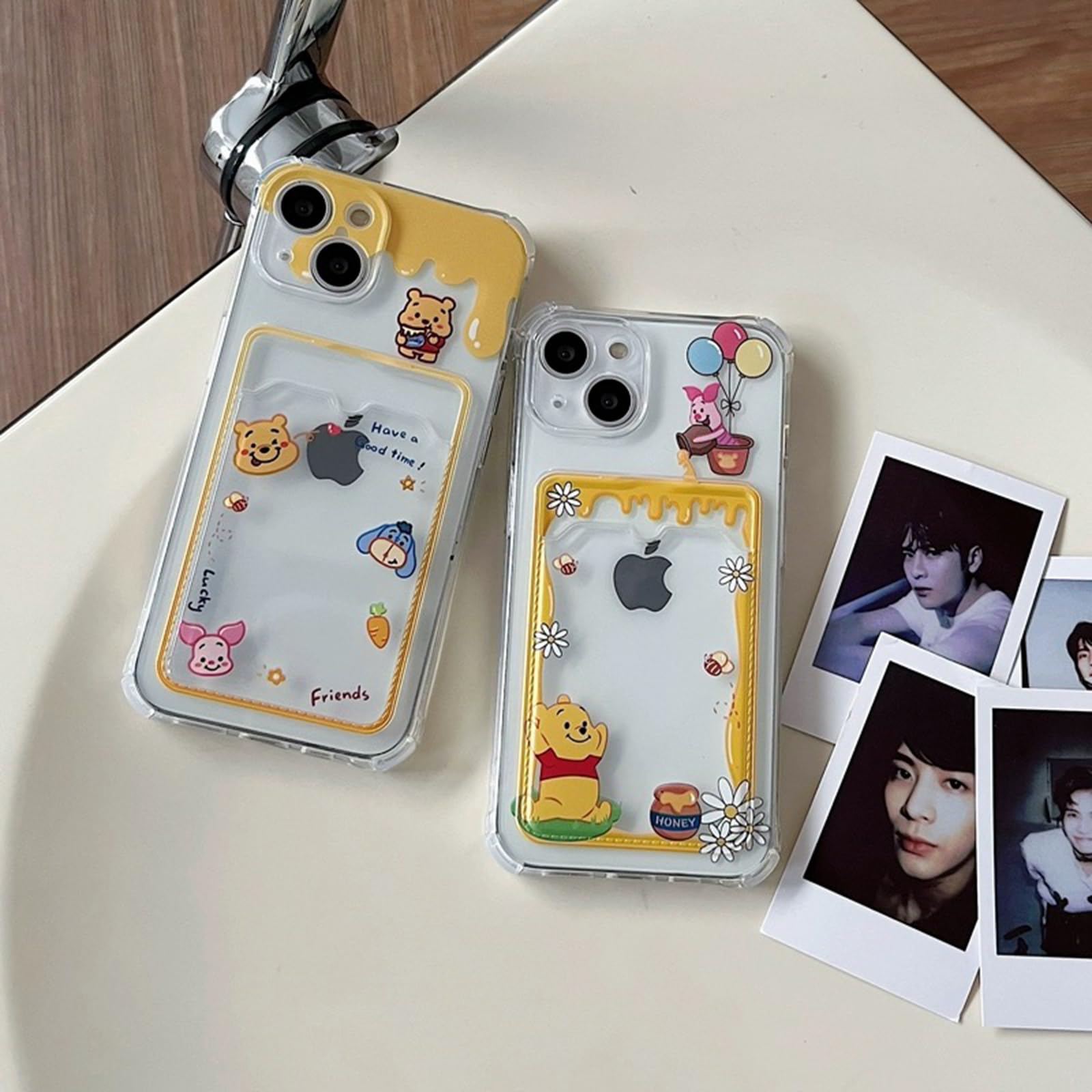 Amazon.co.jp: くまのプーさん プー iPhone17/16e/16/15/14/13 ケース