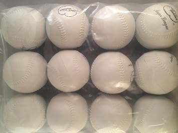 Sky Bounce Sponge Baseball (White, 12-Pack)