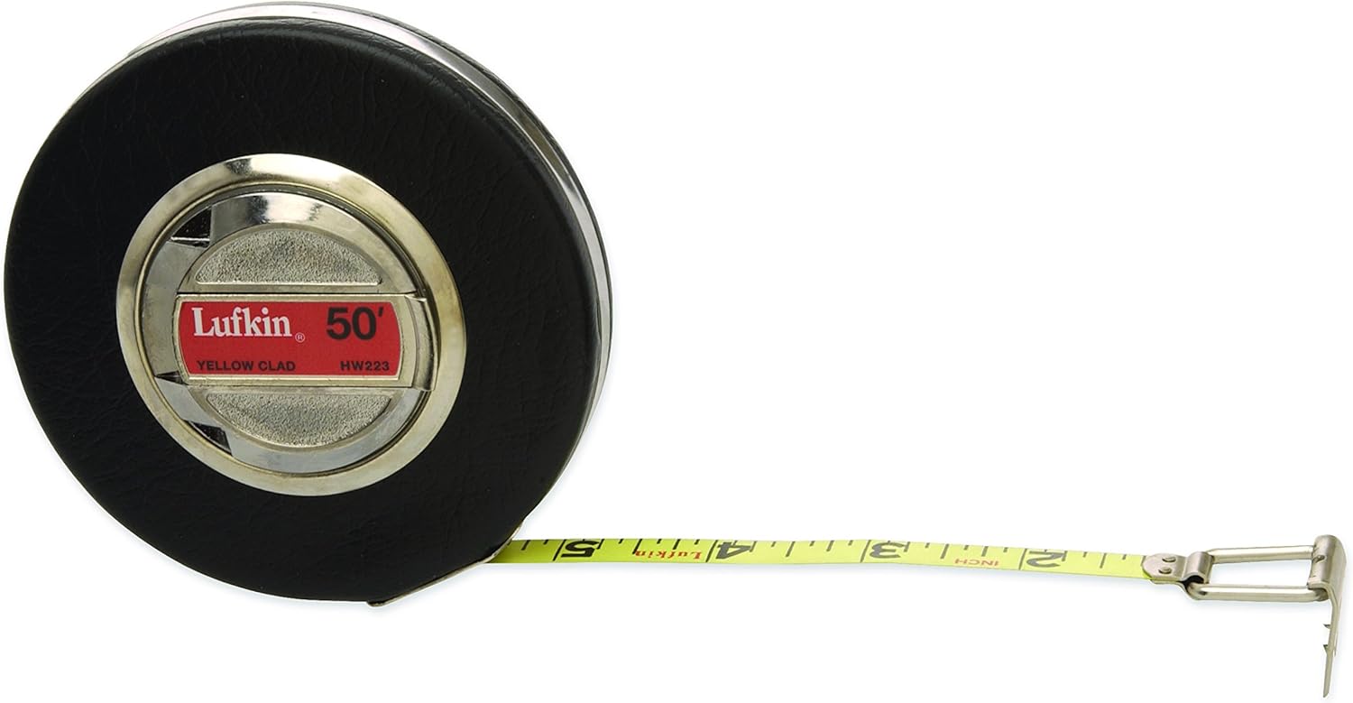 Hot Deals Lufkin HW226 3/8 x 100' Banner® Yellow Clad Tape Measure