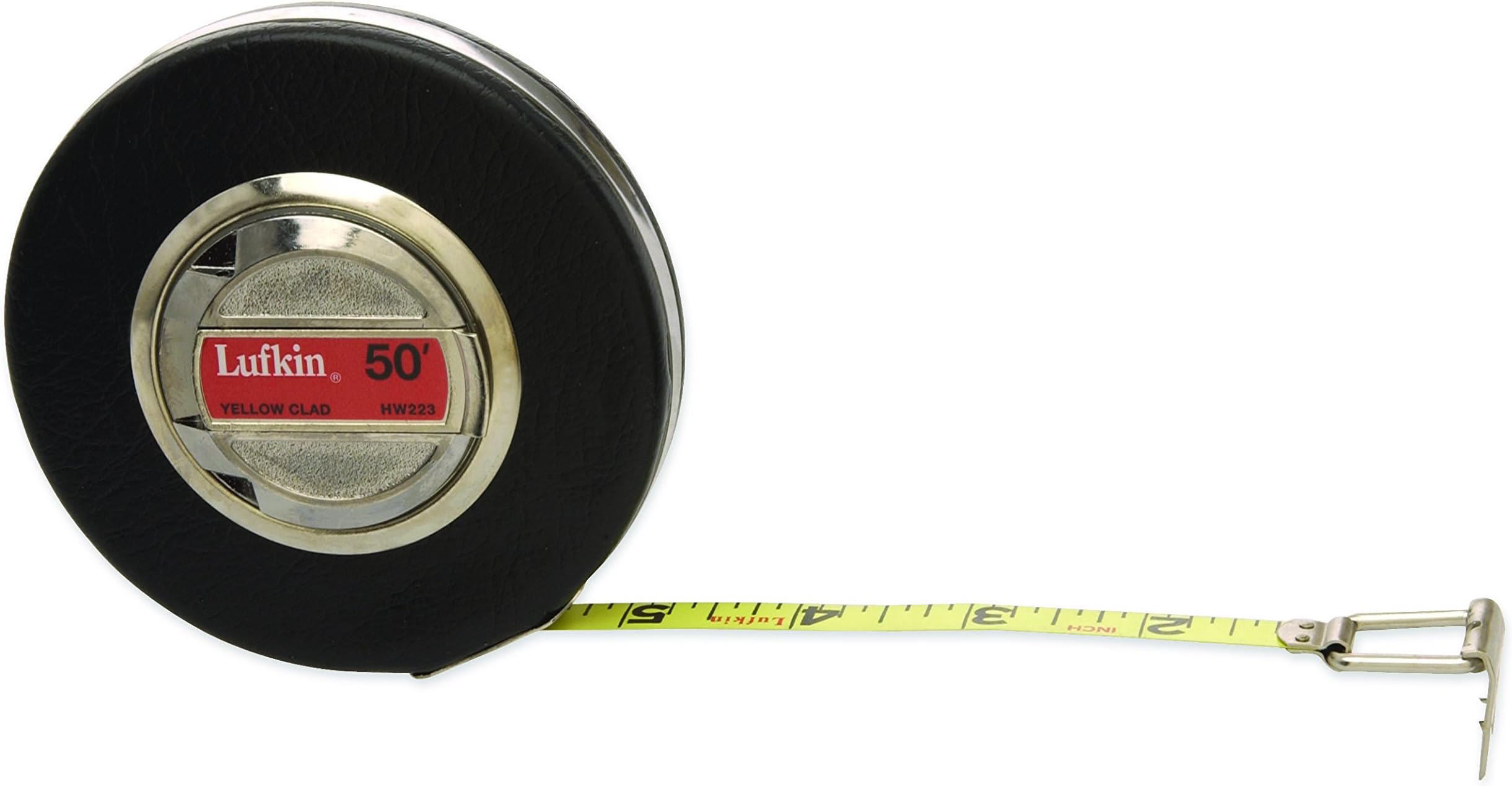 Crescent Lufkin 3/8" x 50' Banner® Engineer's Yellow Clad Tape Measure - HW223D