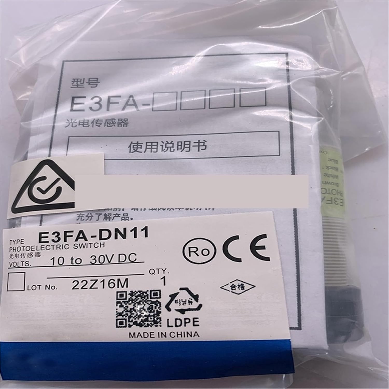 1pcs Sensor E3FA-DN12 E3FA-DP11 E3FA-DN11 E3FA-TN11 E3FA-DN13 E3FA-DN14 E3FA-DN15 E3FA-RN11(E3FA-DN13)