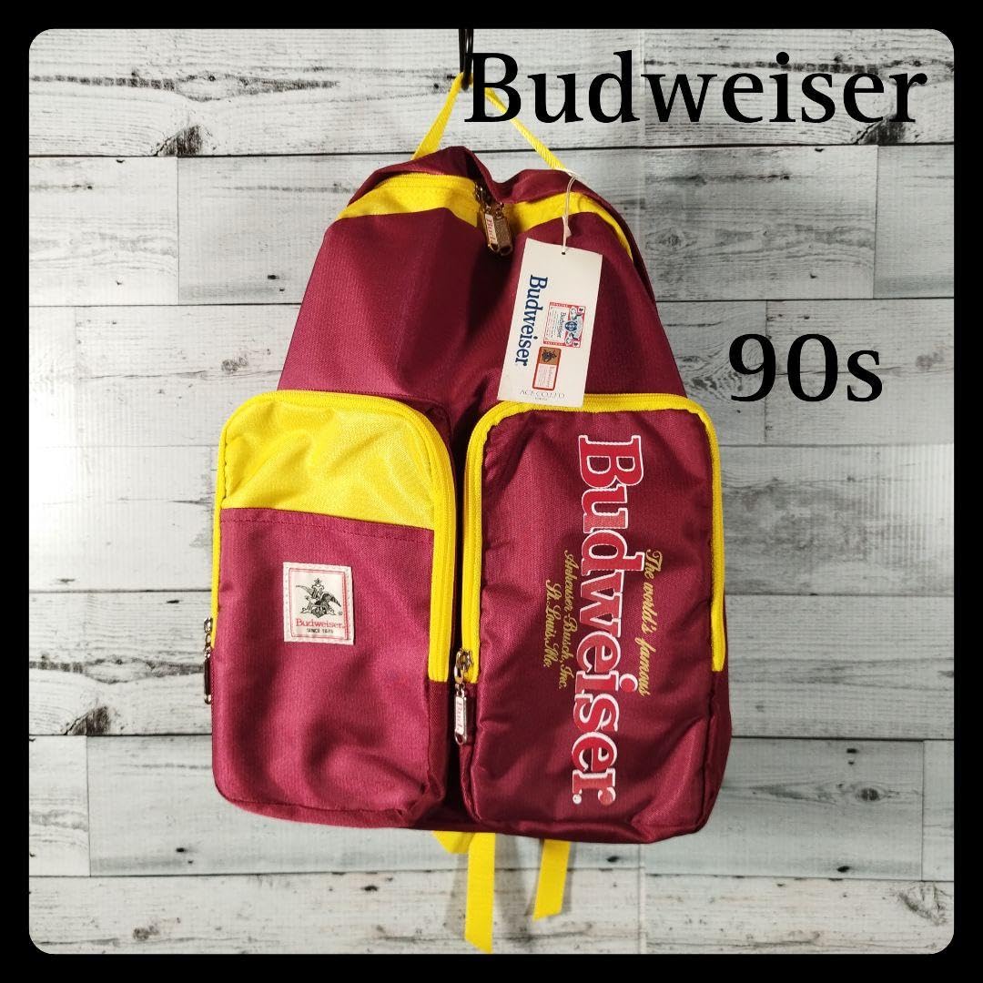 Amazon.co.jp: タグ付き 90s Budweiser バドワイザー リュックサック