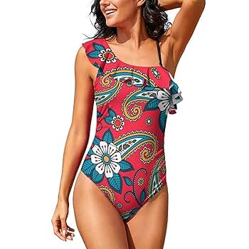 Amazon | [YEH] 水着 レディース インド風 エスニック柄 花柄