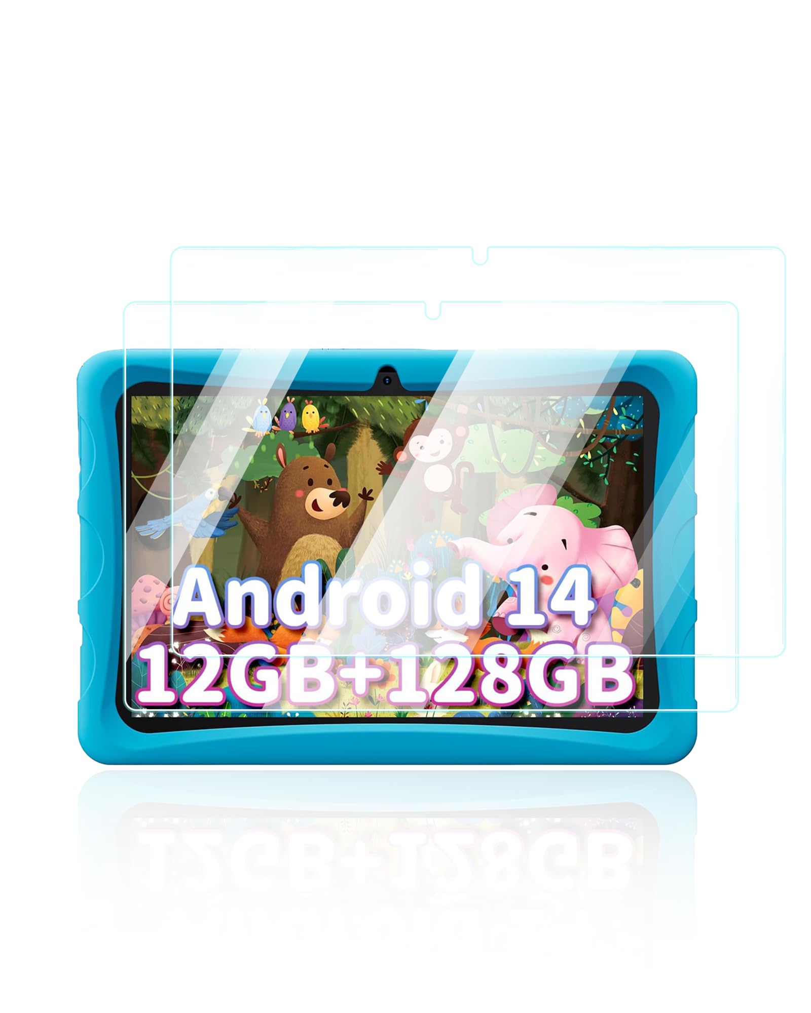 Screen Protector for BESTTAB A10 2025 Kids Tablet 10 Inch Android 14 Tablet,Anti-Scratch 9H Hardness Touch Sensitive 2.5D Rounded Edges Bubble Free